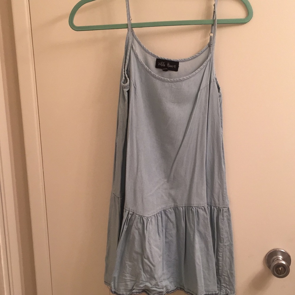 Cute demin dress from Dallas Texas!